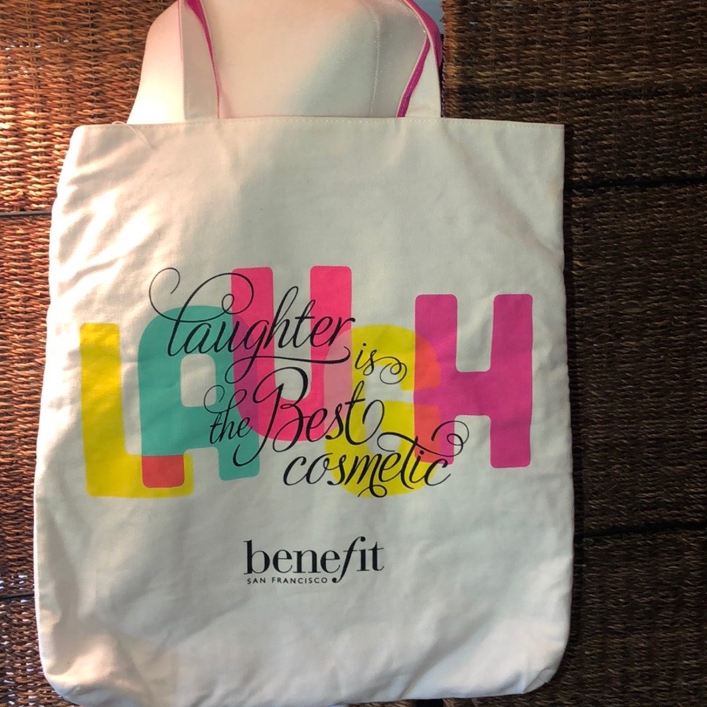 Benefit Cosmetics Canvas Tote